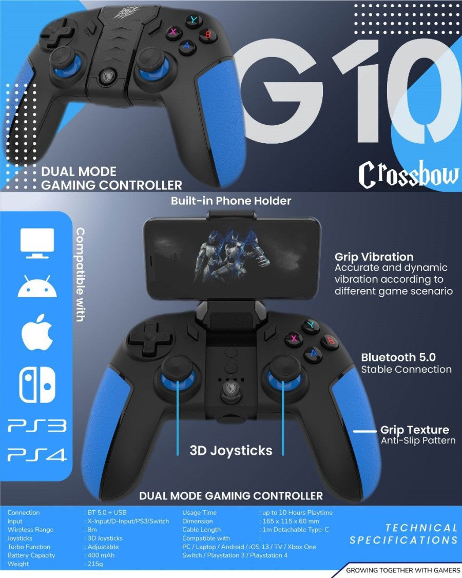 Gamepad Bluetooth