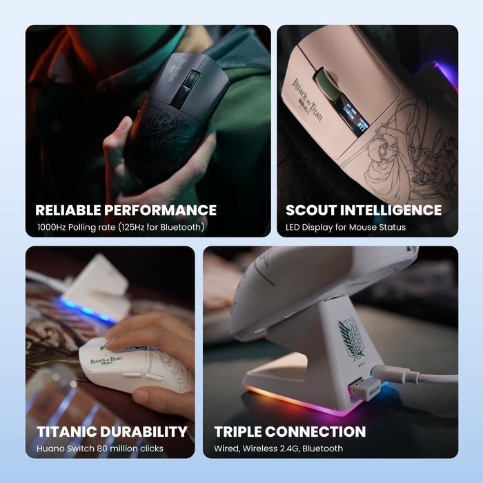 Rexus x Attack on Titan Mouse