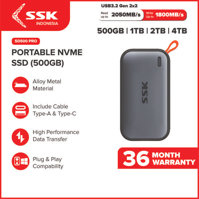 SSD Portable SSK SD500